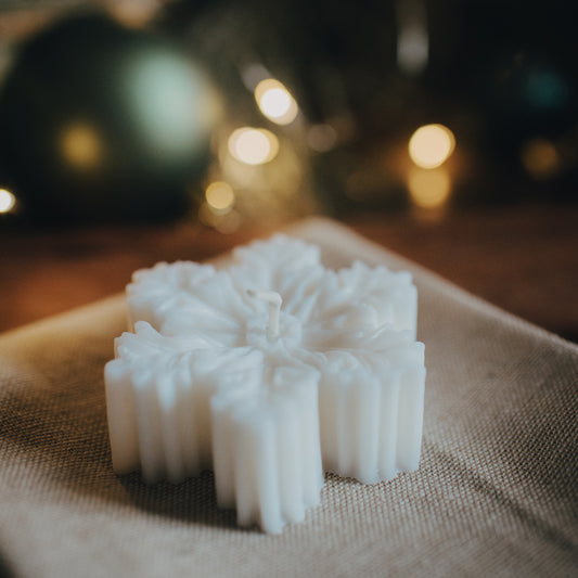 Snowflake Candle