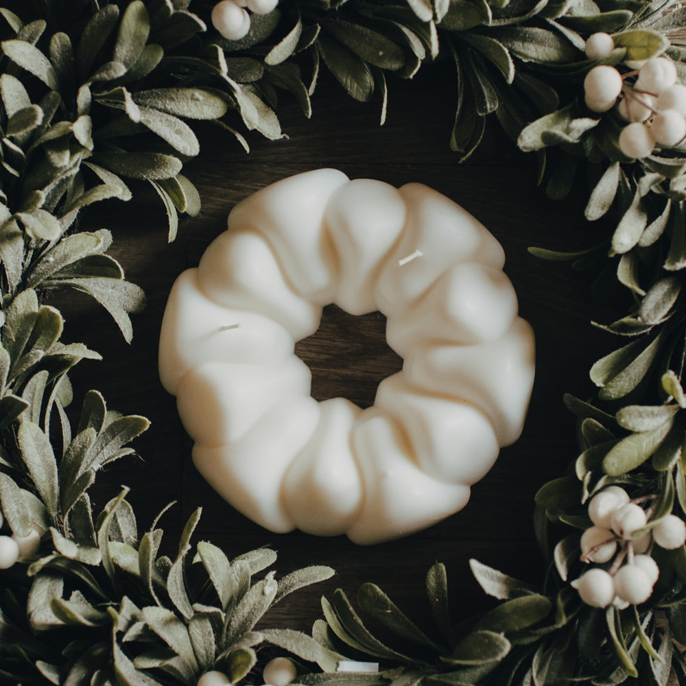 Stacked Stones Candle