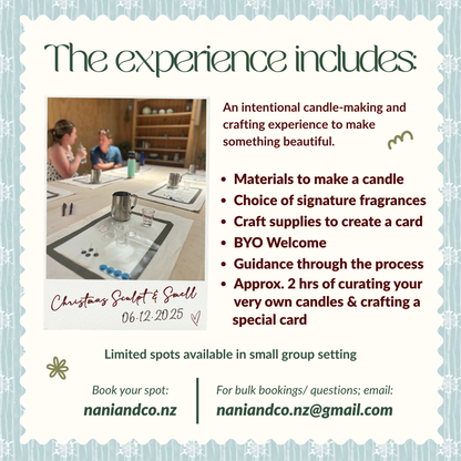 Candle & Crafts - Mother's Day Workshop